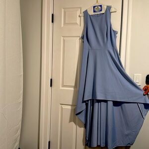 Aidan mattox, light blue, size 14. Excellent condition!!